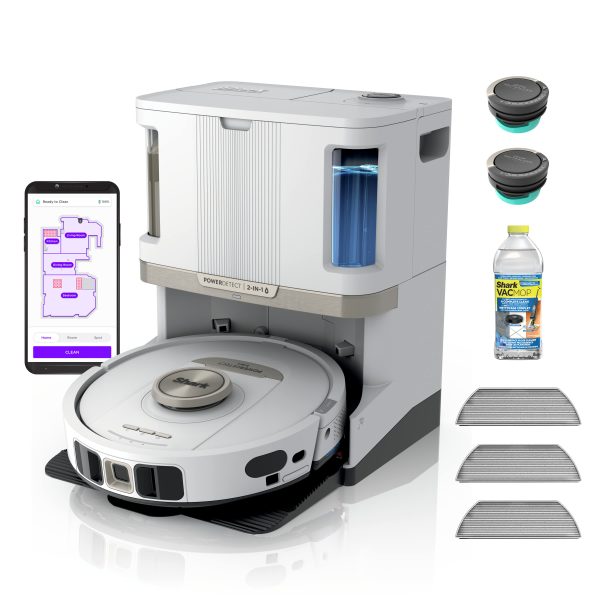 Shark PowerDetect™ 2-in-1 Robot Vacuum and Mop with NeverTouch™ Pro Base